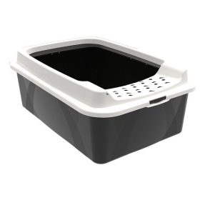 Rotho Eco bonnie macska WC, 30 L - fekete/fehér