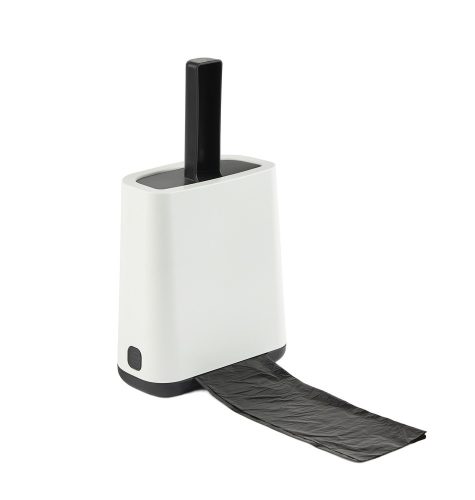 Rotho Biala műanyag macskaalom lapát tartóval és zacskóval - antracit