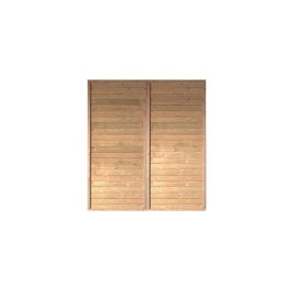 Karibu egy vagy kétállásos autóbeálló oldalfal