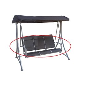   Rojaplast tartalék üléshuzat a Hollywood hintaágyhoz - fekete 