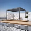 Rojaplast intro neo alumínium bioklimatikus pergola, szabadon álló 4 X 3 méteres - szürke antracit