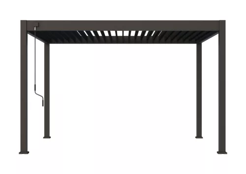 Rojaplast intro neo alumínium bioklimatikus pergola, szabadon álló 4 X 3 méteres - szürke antracit