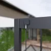 Rojaplast intro neo alumínium bioklimatikus pergola, szabadon álló 4 X 3 méteres - szürke antracit