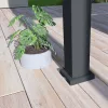 Rojaplast intro neo alumínium bioklimatikus pergola, szabadon álló 4 X 3 méteres - szürke antracit