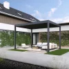 Rojaplast intro neo alumínium bioklimatikus pergola, szabadon álló 4 X 3 méteres - szürke antracit