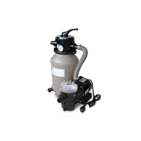   Karibu homokszűrős vízforgató szivattyú, (4,5m²/h) 230 V + ajándék 25 kg kvarc szűrőhomok