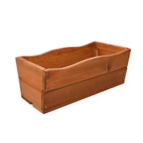 Rojaplast fenyőfából készült virágláda 44 cm - barna