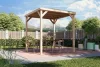 Karibu Cubeco 2. Fa kerti pavilon / modern kerti pavilon 231 cm x 231 cm