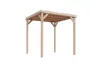 Karibu Cubeco 2. Fa kerti pavilon / modern kerti pavilon 231 cm x 231 cm