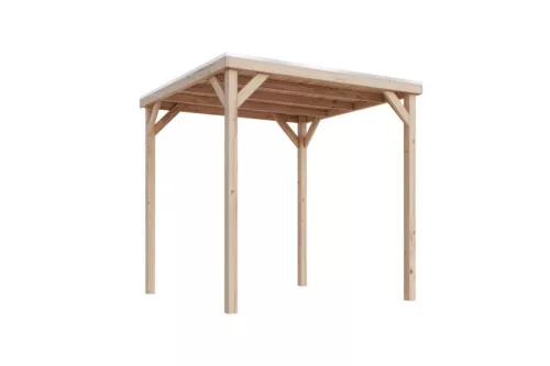 Karibu Cubeco 2. Fa kerti pavilon / modern kerti pavilon 231 cm x 231 cm