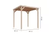 Karibu Cubeco 2. Fa kerti pavilon / modern kerti pavilon 231 cm x 231 cm