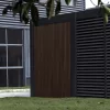 Rojaplast WPC Prestige WPC fali panel alumínium keretben kocsibeálló - pergolához - 5 méteres ( kiegészítő )