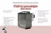 Karibu 9 kW-os Bio-kombi szaunakályha