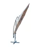 Rojaplast 8080 függő napernyő, hajtókarral - bézs - ø 350 cm