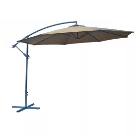   Rojaplast 8080 függő napernyő, hajtókarral - barna - ø 350 cm 