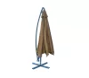 Rojaplast 8080 függő napernyő, hajtókarral - barna - ø 350 cm 