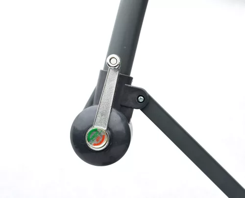 Rojaplast 8080 függő napernyő, hajtókarral - barna - ø 350 cm 