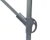 Rojaplast 8080 függő napernyő, hajtókarral - barna - ø 350 cm 