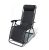 ROJAPLAST 2320 OXFORD scaun metalic pliabil pentru grădină/camping/soare - negru