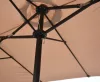 Rojaplast Double ZWU-307 napernyő, hajtókarral - bézs - 456 cm 