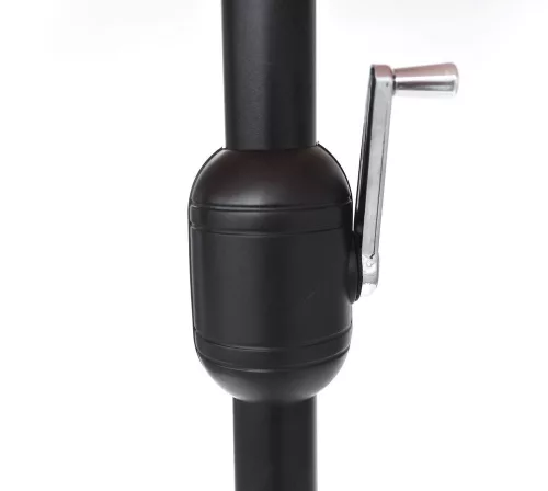 Rojaplast Double ZWU-307 napernyő, hajtókarral - bézs - 456 cm 