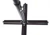 Rojaplast Double ZWU-307 napernyő, hajtókarral - bézs - 456 cm 