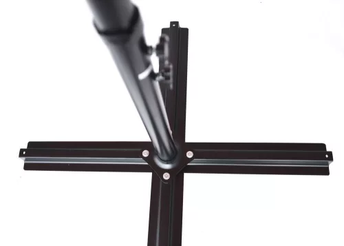 Rojaplast Double ZWU-307 napernyő, hajtókarral - bézs - 456 cm 