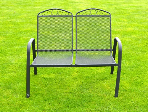 Rojaplast zwmc-s28 fém kerti pad, 106 x 69 x 93 cm - fekete