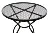 Rojaplast zwmt-06 fém kerti körasztal - fekete