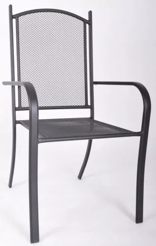 Rojaplast Zwmc-037 fém kerti szék - fekete