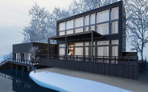 Rojaplast intro plus alumínium bioklimatikus pergola falhoz rögzíthető, 6 X 3 méteres - szürke antracit