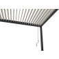   Rojaplast intro plus alumínium bioklimatikus pergola, szabadon álló,  6 X 3 méteres - szürke antracit