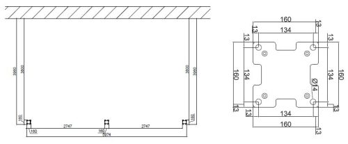 Rojaplast INTRO DUO bioklimatikus pergola 6×4 m – alumínium, falhoz rögzíthető, antracit színben