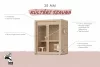 Karibu Hycore 3. kültéri szaunaház 6 fő részére- kályha nélkül