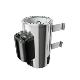   Karibu 3,6 kW-os Plug&Play szauna kályha beépített vezérléssel + 18 KG szaunakő