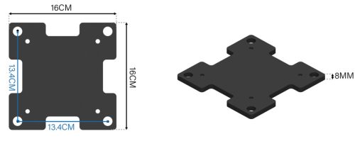 Rojaplast Intro Duo bioklimatikus alumínium pergola - szabadon álló - 7,2 x 3,6 méteres, szürke antracit