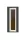 Karibu fix fa ablak 600 mm x 1695 mm, 38 mm falvastagságú faházhoz, elefántcsontfehér színű fából