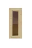 Karibu fix fa ablak 600 mm x 1695 mm, 38 mm falvastagságú faházhoz, natúr fából
