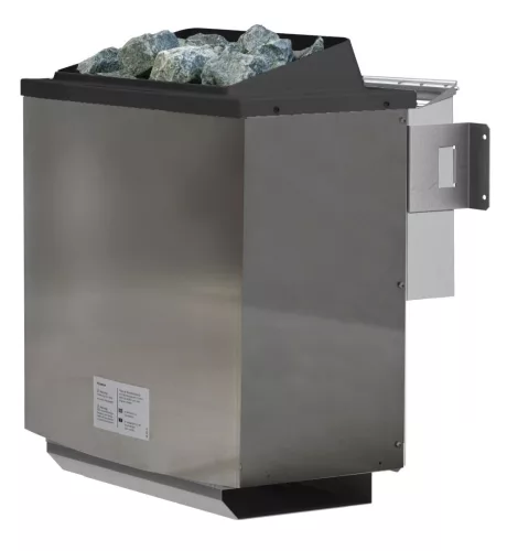 Karibu 9 kW-os bio kombi szauna kályha + Easy Bio vezérlőegység + 18 KG szaunakő