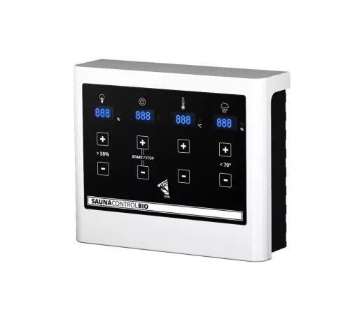 Karibu 9 kW-os bio kombi szauna kályha + Easy Bio vezérlőegység + 18 KG szaunakő