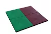 Karibu Esésvédő gumiszőnyeg piros színben, 50 cm széles x 50 cm mély x 2,5 cm magas