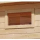 Karibu fix fa ablak 84x44 cm – 38 mm falvastagságú faházhoz, vízszintes kivitel