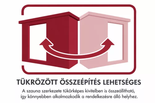 Karibu Saja beltéri finn szauna 3 fő részére – 230 V, kályha nélkül, választható ajtóval