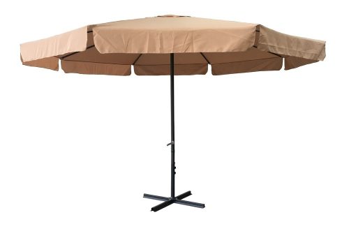 ROJAPLAST Standard napernyő, talp nélkül - bézs - ø 300 cm