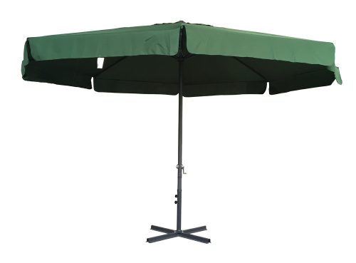ROJAPLAST Standard napernyő, talp nélkül - zöld - ø 300 cm