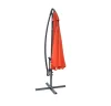 Rojaplast Exclusive függő napernyő hajtókarral, terrakotta - ø 300 cm 