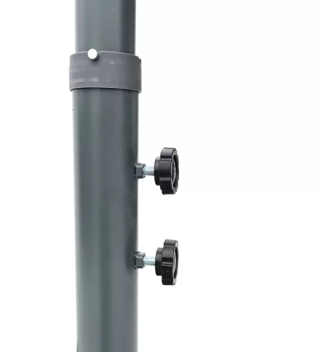 Rojaplast Exclusive függő napernyő hajtókarral, terrakotta - ø 300 cm 