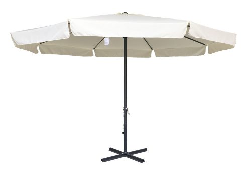 ROJAPLAST Standard napernyő, talp nélkül - fehér - ø 400 cm