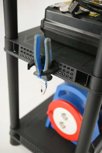 Keter Regál plus 120/5 műanyag 5 szintes tárolópolc - fekete