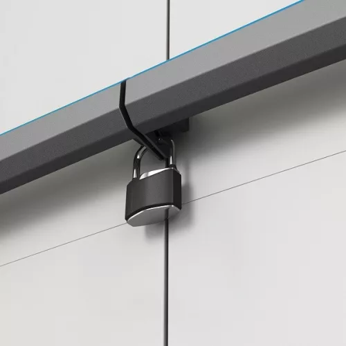 Keter Linear base műanyag szekrény, világos szürke